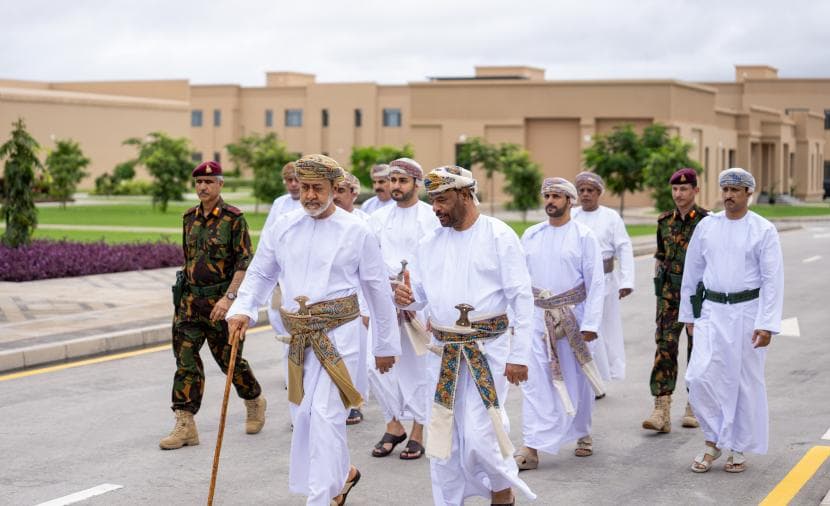 Sultan Opens New Security HQ in Dhofar