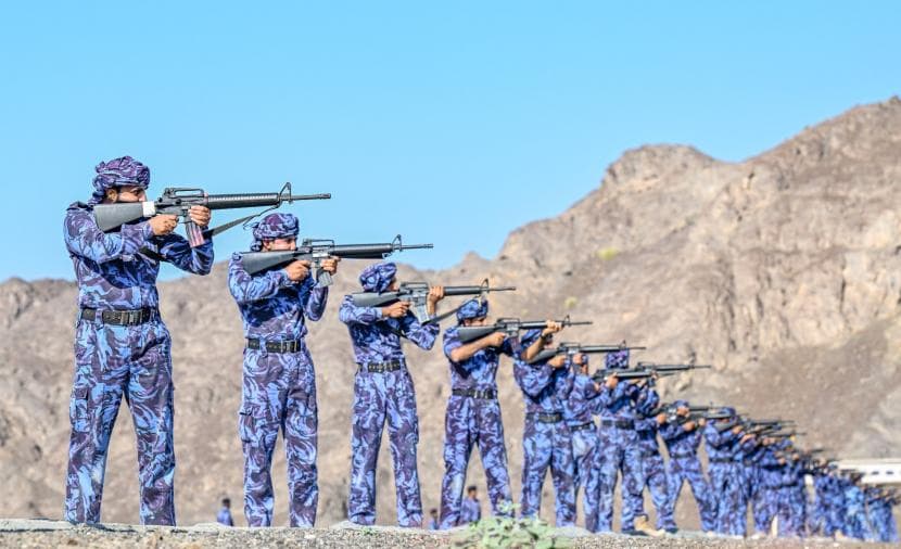 Royal Oman Police Shooting Contest draws 105 teams