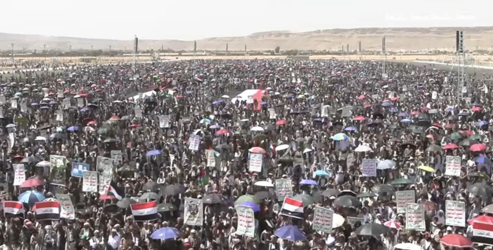 Saada march supports leader’s response to aggression