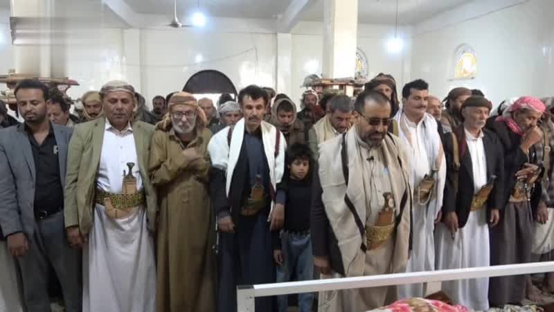 Funeral of Sheikh Naji Al-Joufi in Radaa