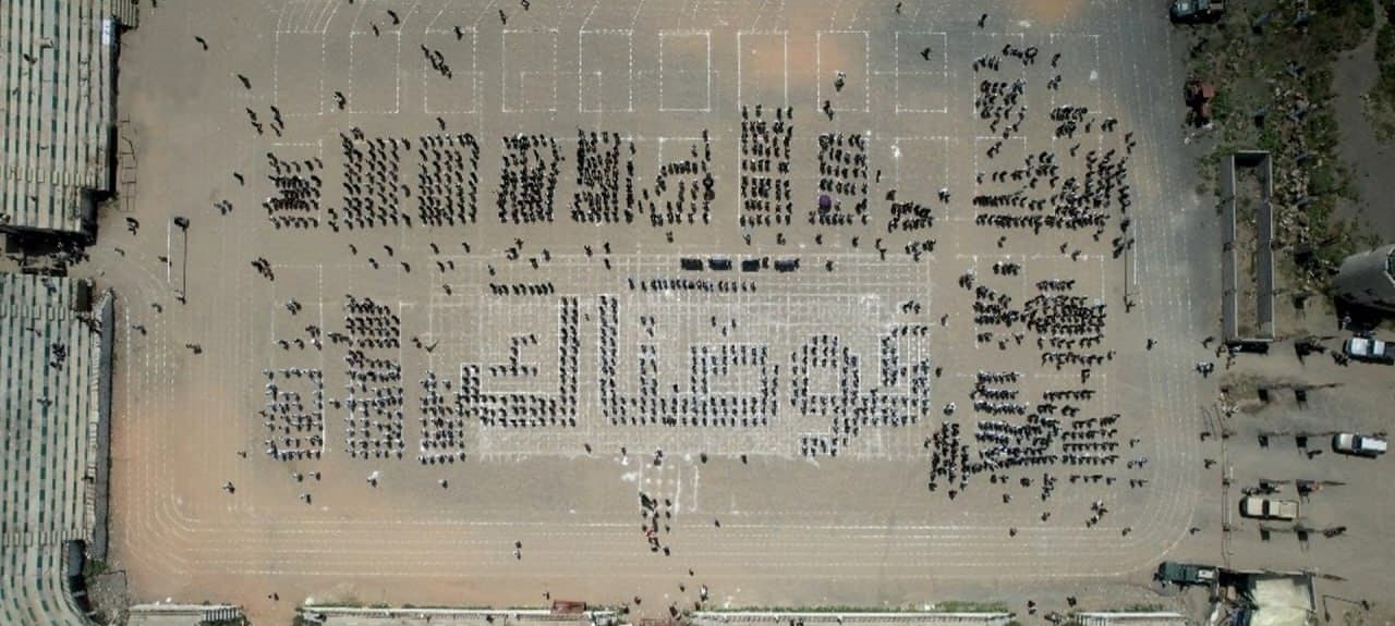 Hodayda hosts open military course parade