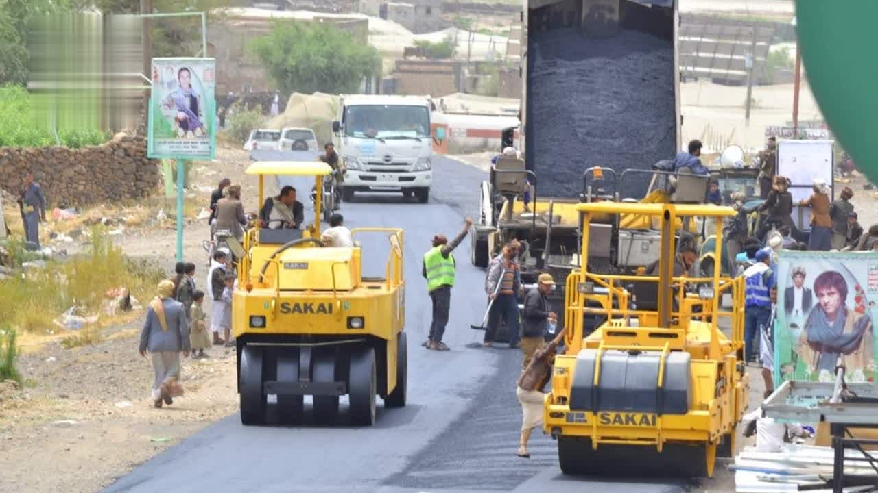 أشغال صنعاء تساهم في تعزيز التنمية