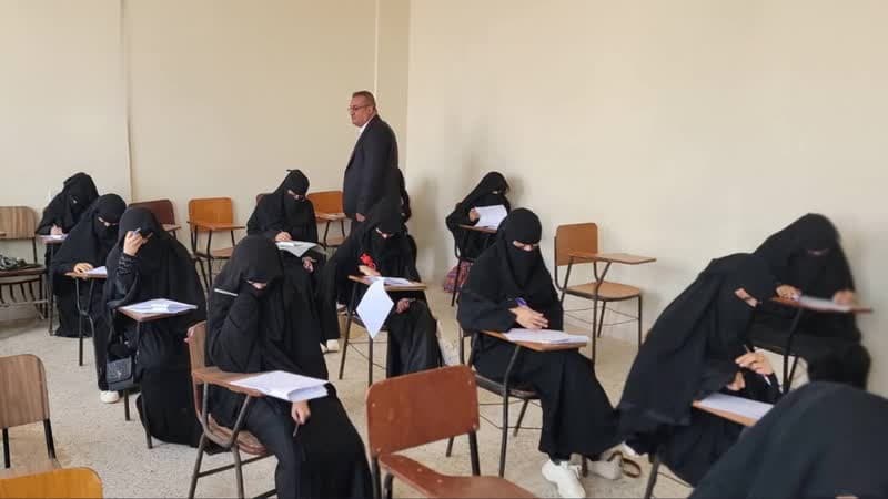Al-Mahwit University conducts Nursing exam