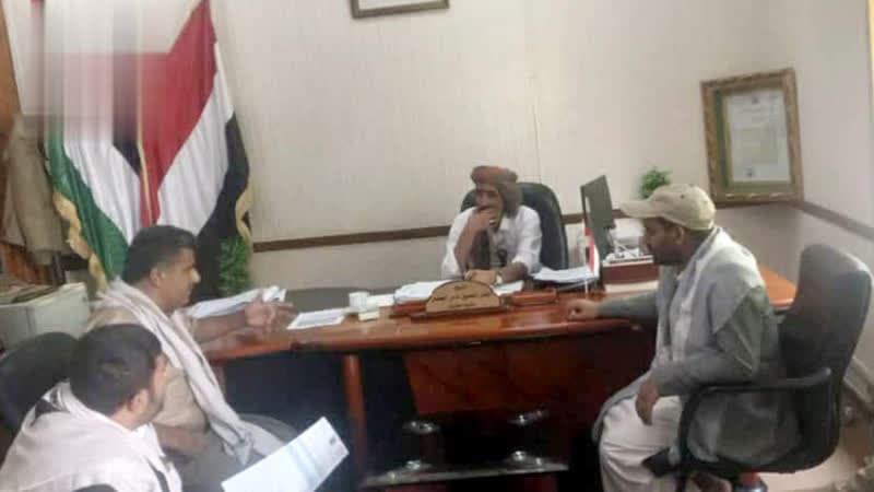 المحضار وطعيمان يناقشان خطة مأرب التنموية
