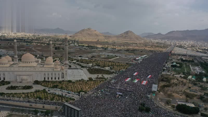 Human storm in the capital reaffirms readiness to fight for freedom, dignity, and independence