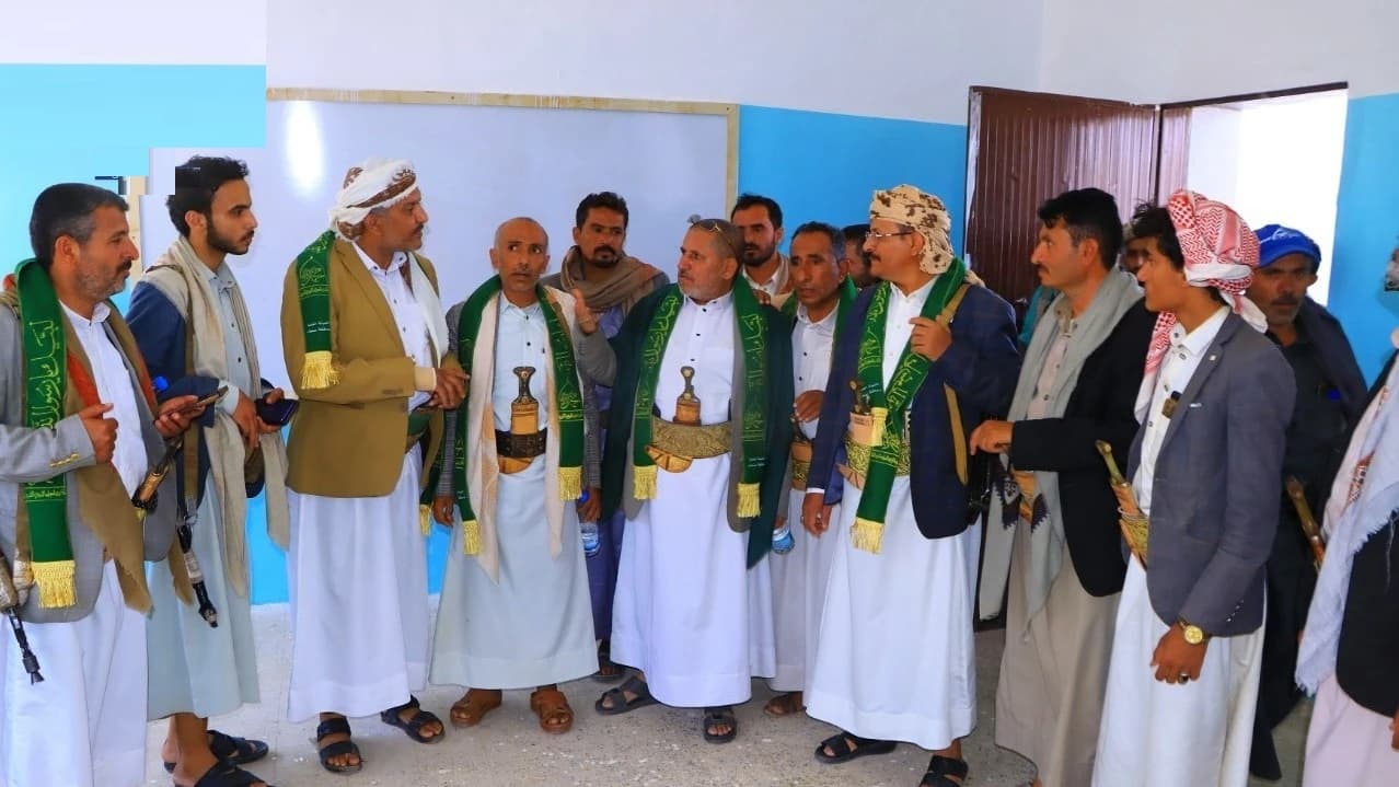 زيارة مشروع ترميم مدرسة في نهم صنعاء