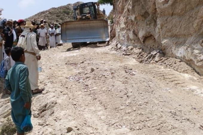 إطلاق مشروع مسح طريق في أفلح الشام
