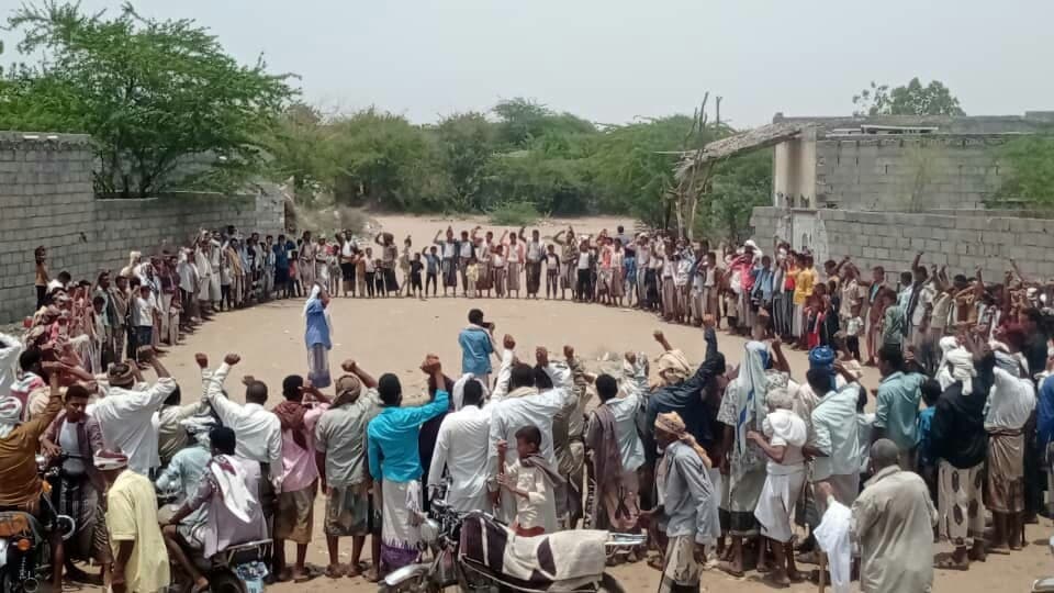 Crowds in Al-Hudaydah celebrate military operations