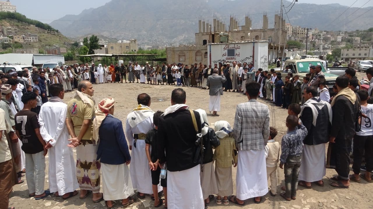 احتجاجات في تعز نصرة للقرآن