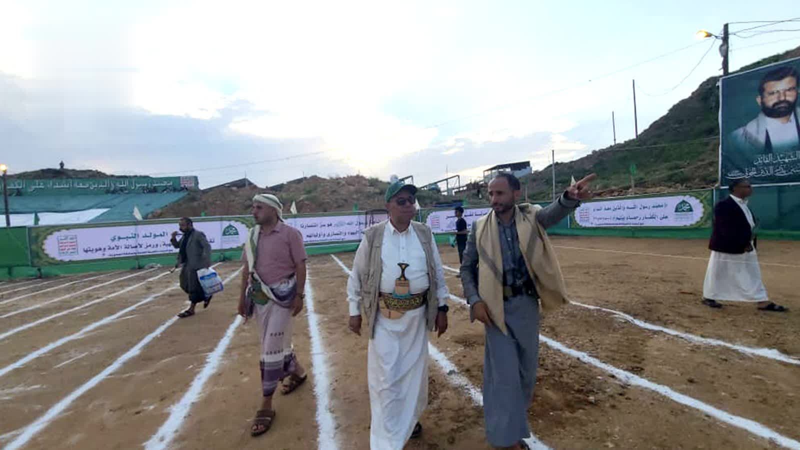 Al-Bukhaiti reviews media setup at Al-Mahwit Mawlid site