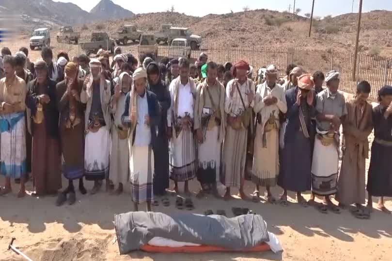 تشييع شهداء عباد المخاج في مأرب