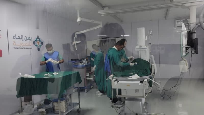 مستشفى حجة ينجح في أول قسطرة قلبية