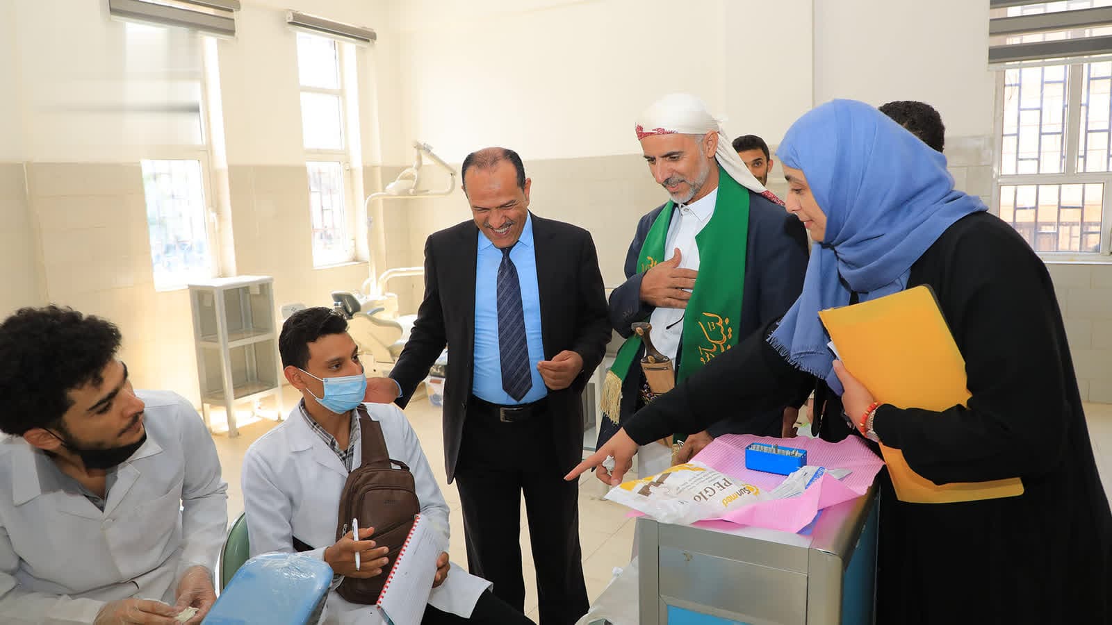 Miftah reviews dental college progress