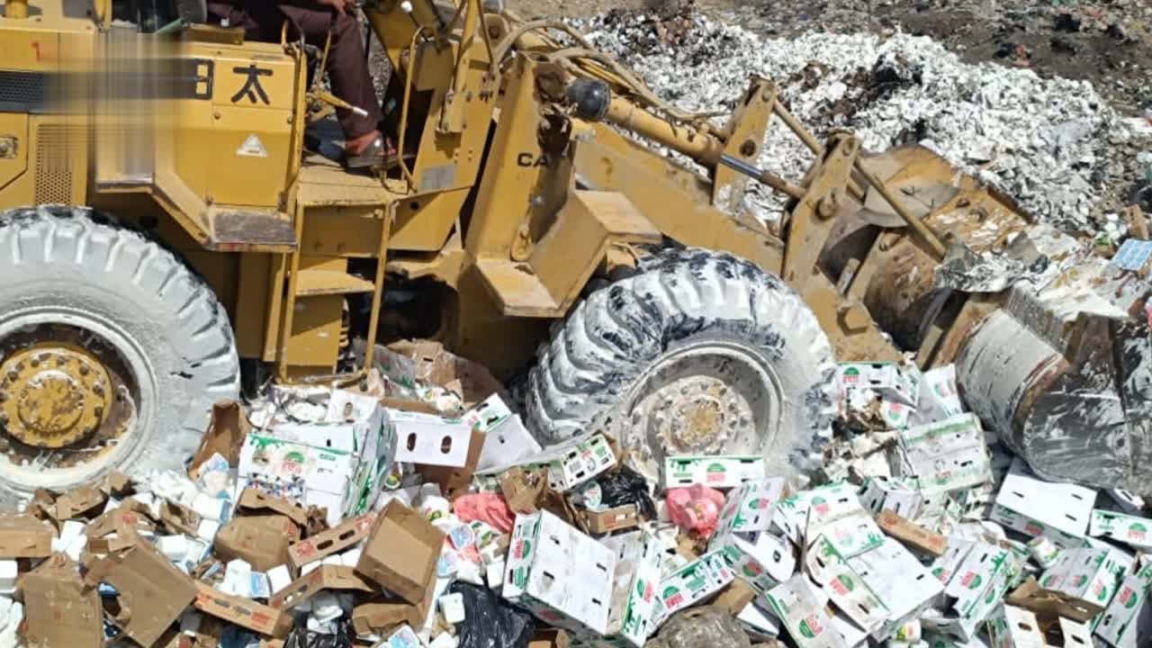 Al Baydha destroys 6 tons of expired food