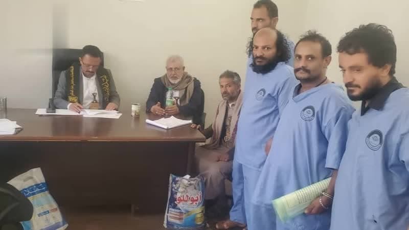 لجنة تفقد أوضاع السجناء في ذمار وتوصي بالإفراج