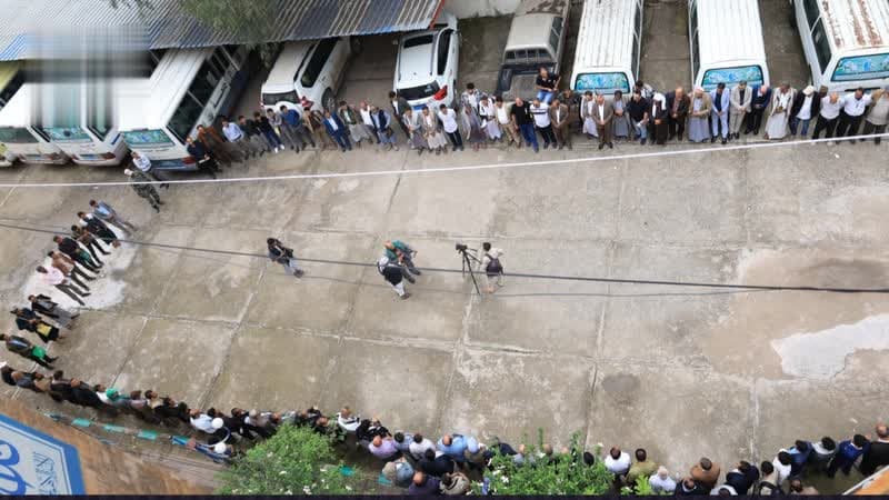 Ibb University Protest Against Yemen Siege