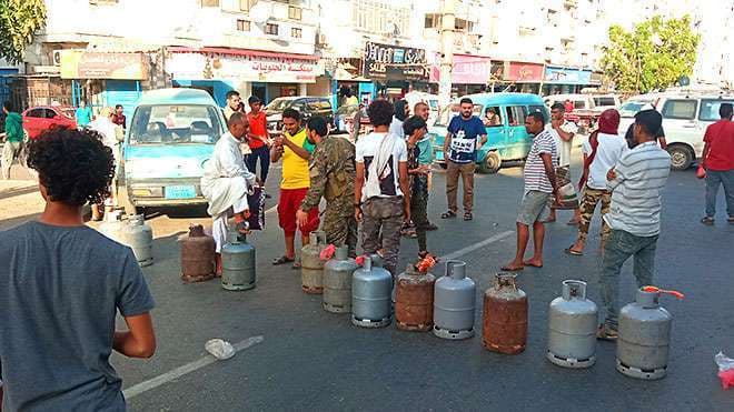 Aden and occupied areas face rising gas and service shortages under Saudi oversight amid unrest