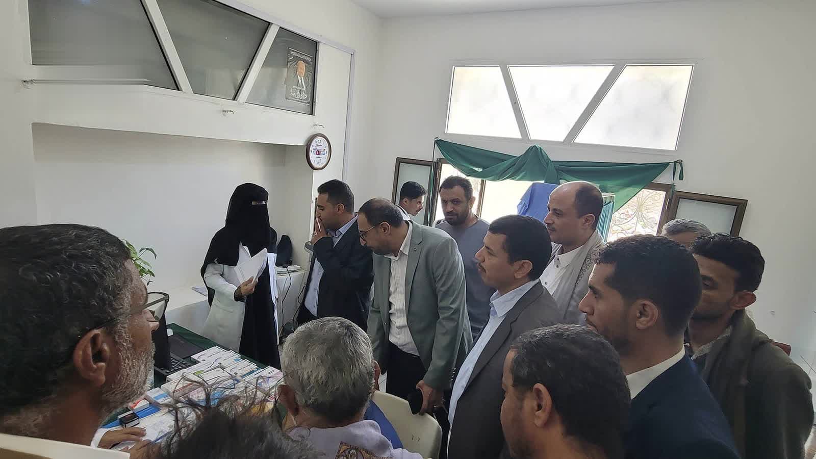 إطلاق مخيم طبي مجاني لمرضى حجة
