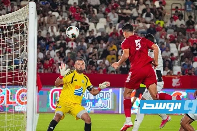 الأهلي بنغازي يتفوق على المدينة في المباراة الودية