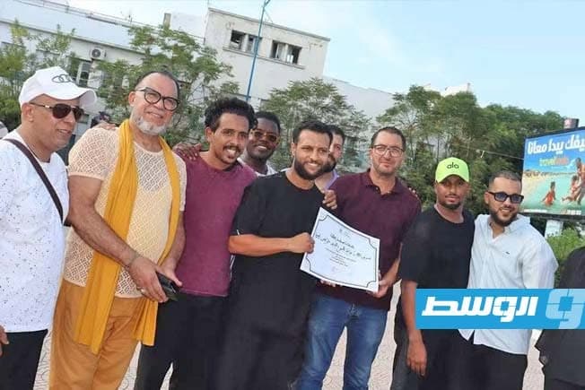 Darkness Theatrical Group Represents Libya at Benzer Festival
