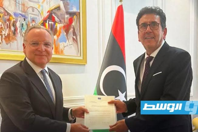 سفير الاتحاد الأوروبي يقدم أوراق اعتماده لطرابلس
