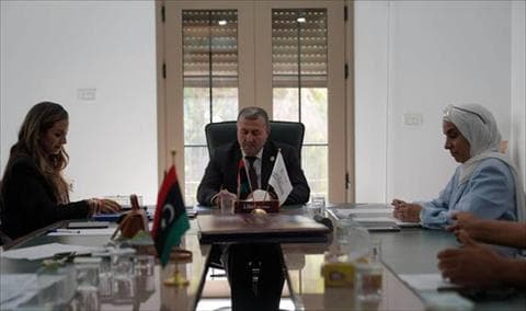 الفزاني يناقش إدراج تراث ليبيا مع يونسكو