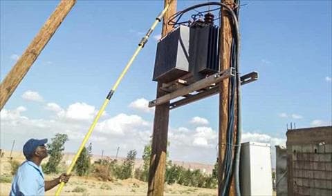 Flood Damage Repair in Nesma Power Lines