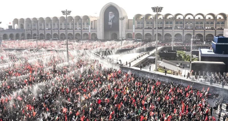 Khamenei's funeral proceedings ongoing