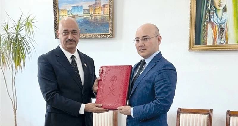 Sultan sends message to Kazakhstan's president