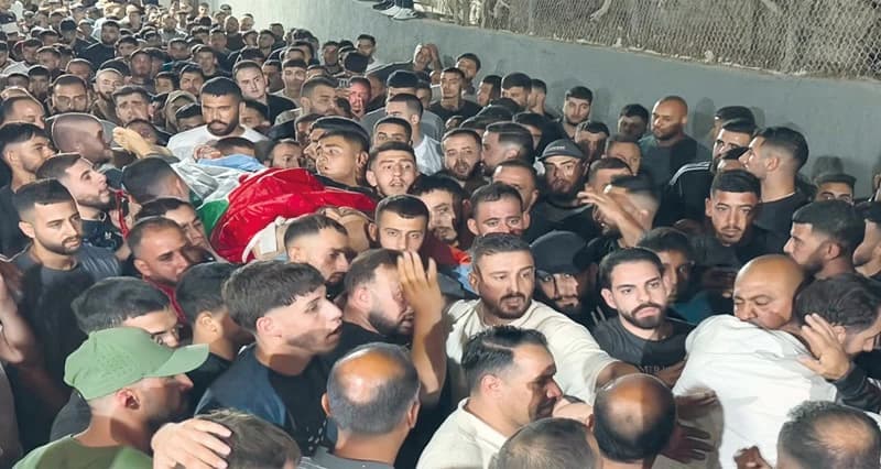 West Bank Martyrs and Gaza Shelling