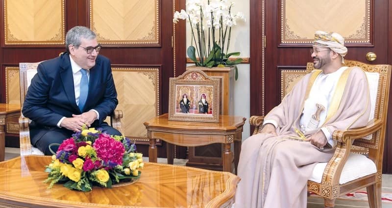 وزير الخارجية يستقبل سفيرة أوكرانيا ونسخة من اعتماد سفير البرازيل