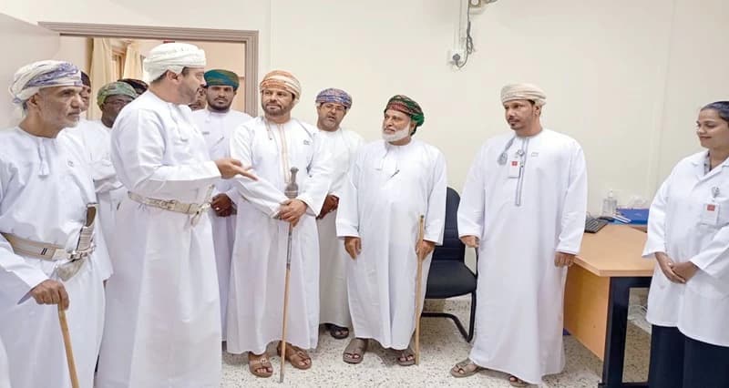 افتتاح عيادة العلاج الطبيعي في سدح