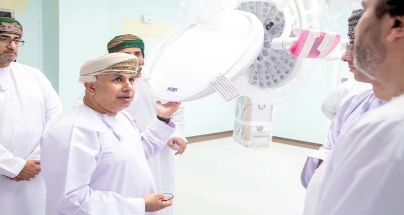 تقدم في إنشاء مستشفى السلطان قابوس بصلالة