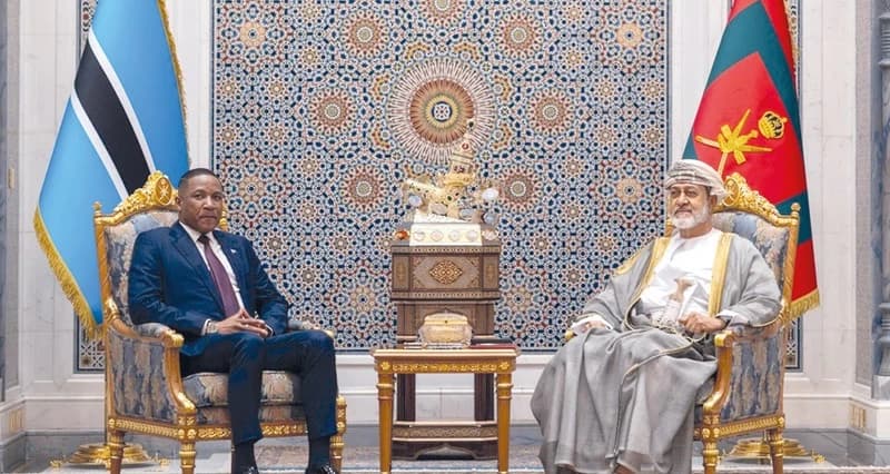 جلالة السلطان يبدأ زيارتي بوتسوانا وأنجولا الأربعاء