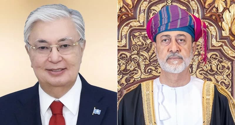 جلالة السلطان يبدأ زيارة لكازاخستان