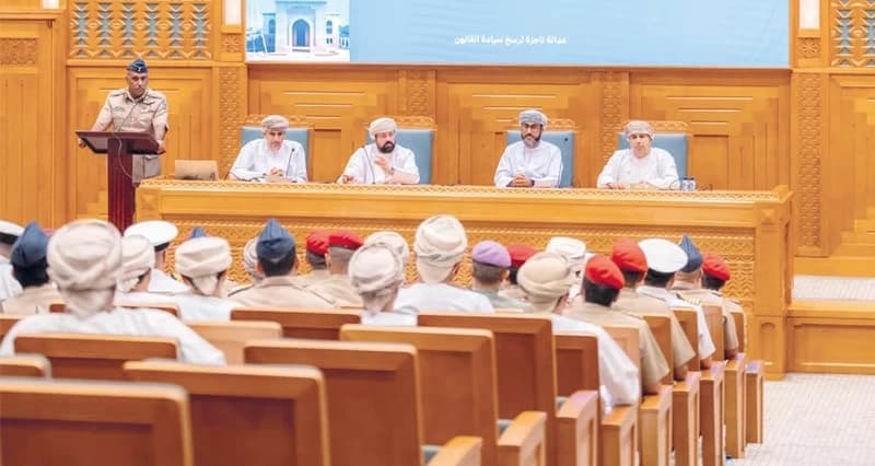 Judiciary roles presented to Defense Course participants