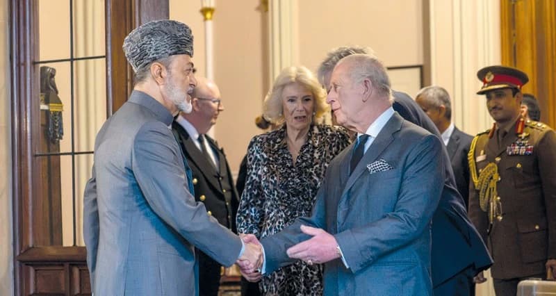 Sultan reviews relations with UK PM