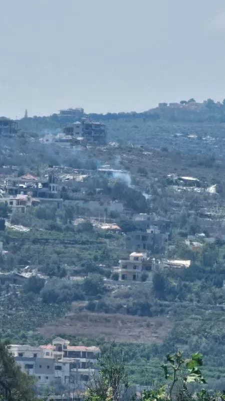 Lebanese Army Vehicle Hit in Al-Mansouri, One Soldier Hurt