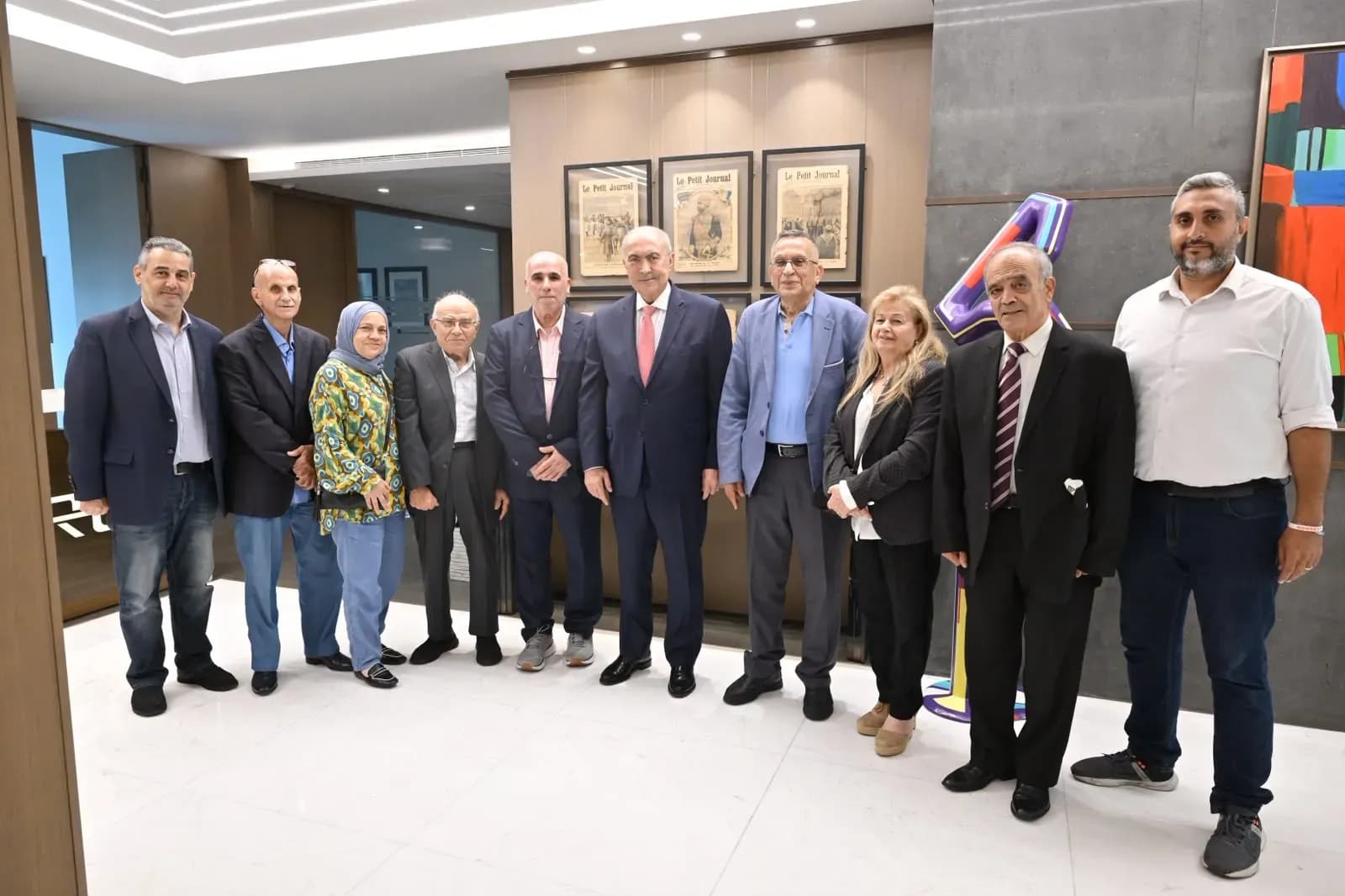 مخزومي يعرض دعم استقرار العاصمة ويهنئ مصر بالعيد