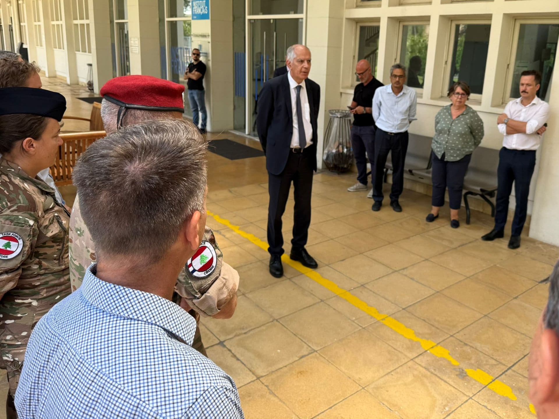 French Embassy Sends Message of Hope for Justice