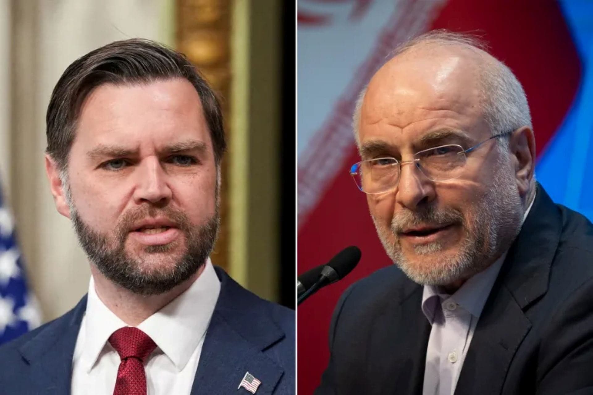 Ghalibaf and Trump's deputy's first contact