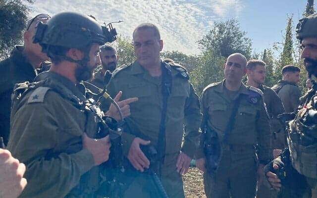 Israeli Chief of Staff: We operate from inside Lebanon