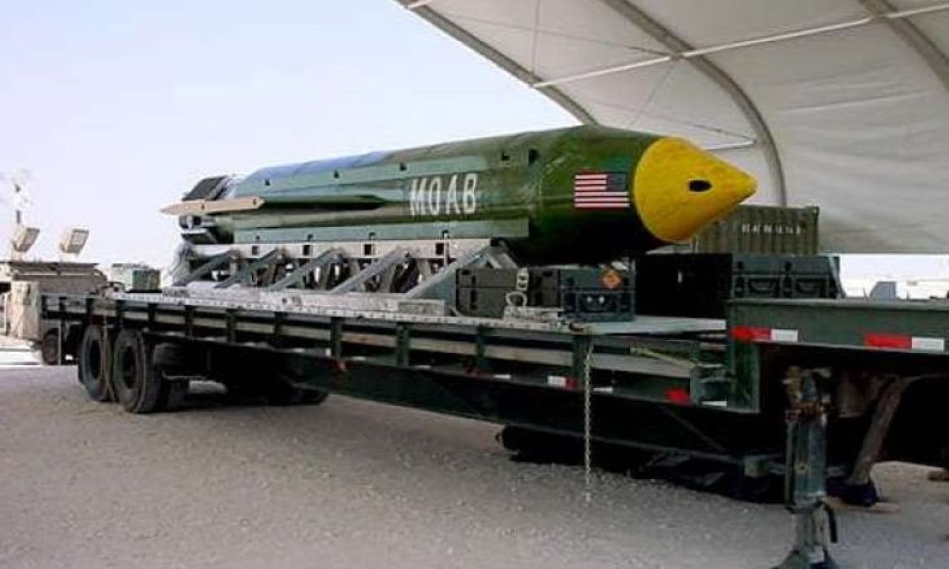 Washington explores Mother of All Bombs for Iran