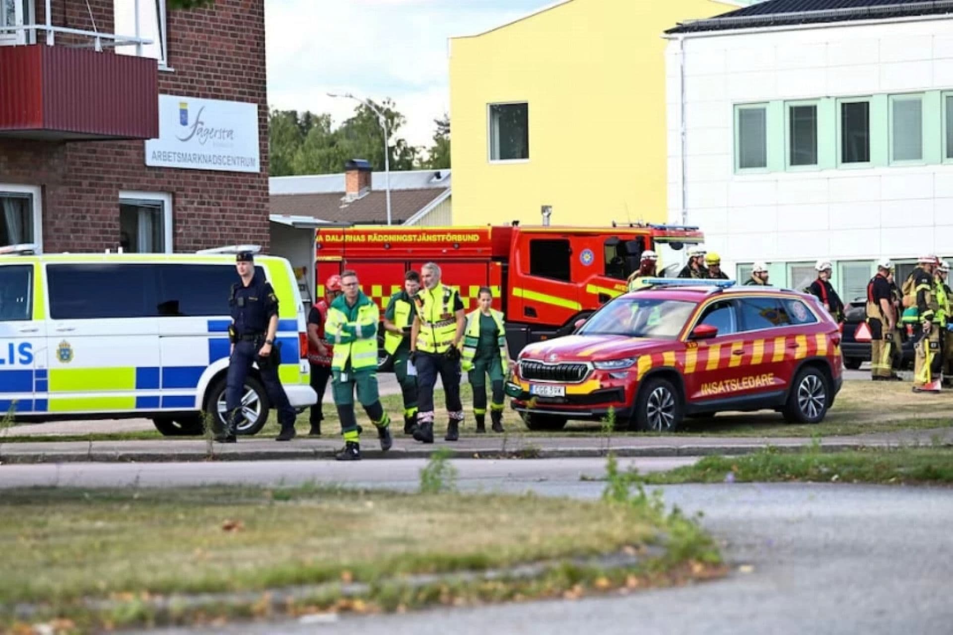 Swedish school attacked with sword