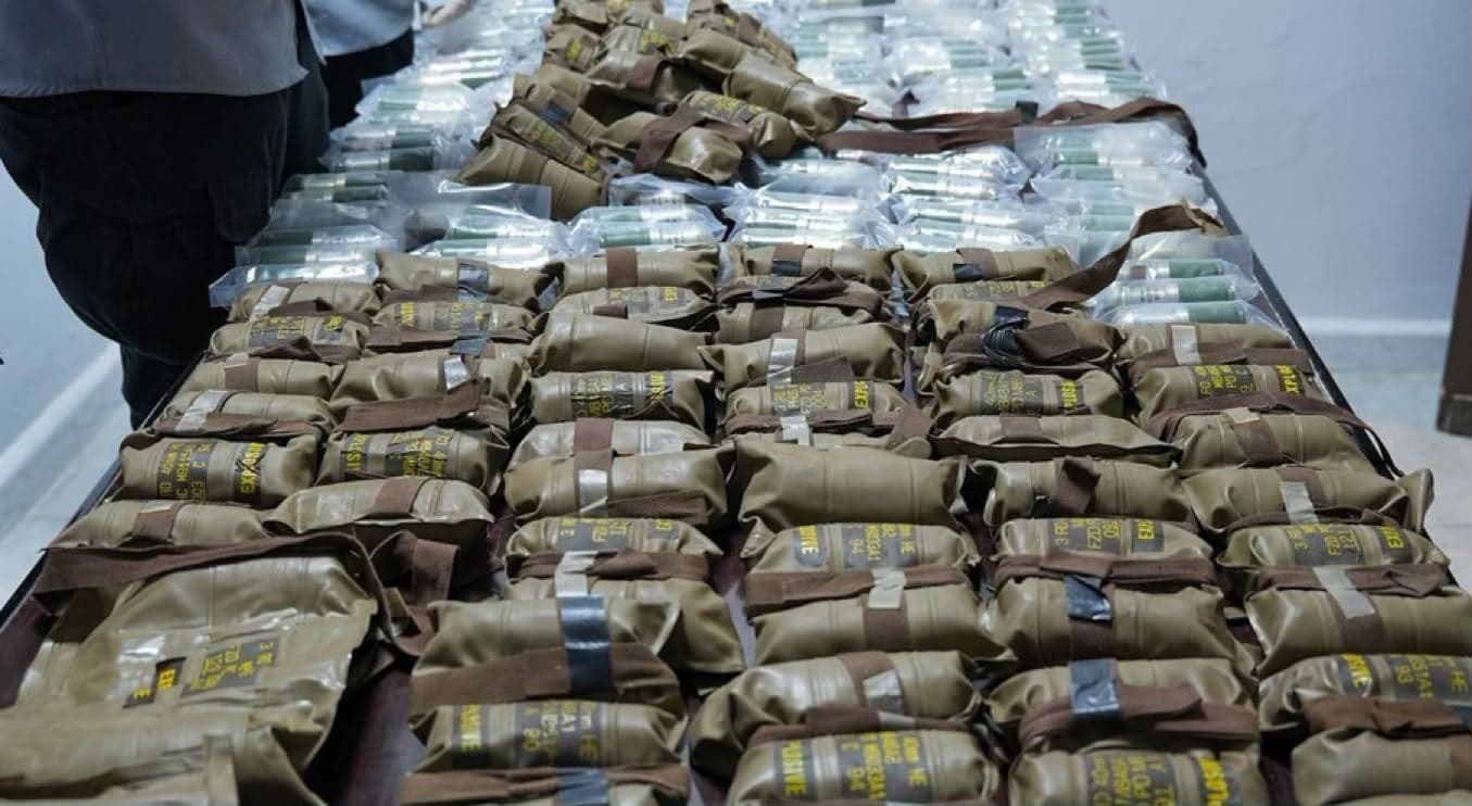 Photos reveal 226 bombs hidden in vehicle en route from Syria to Lebanon