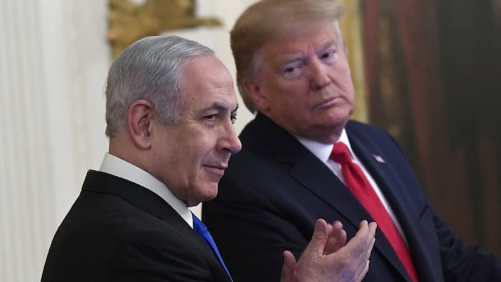 Netanyahu's U.S. commitments or Trump's influence