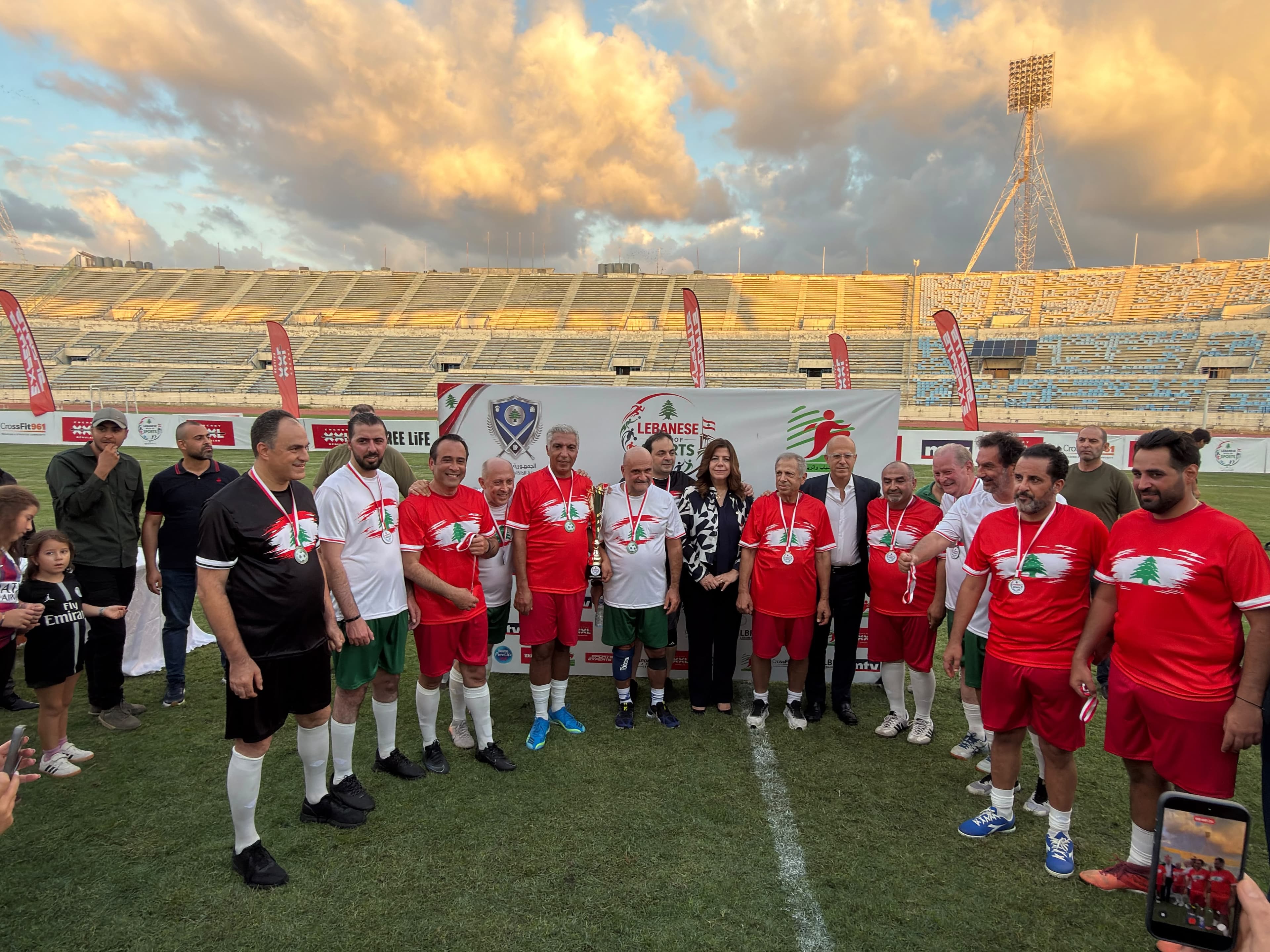 Lebanon's sports week ends with parliamentary football