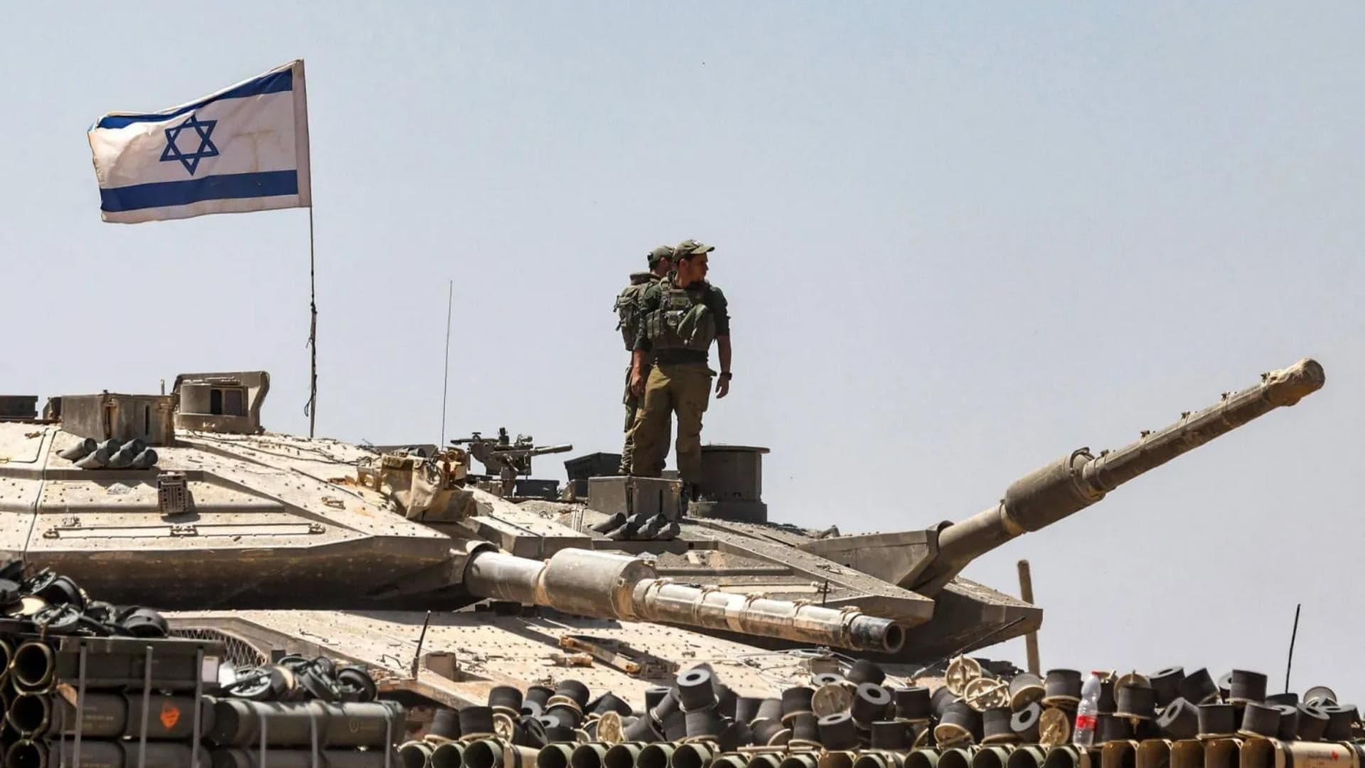 Israeli forces hit Hezbollah near security zone