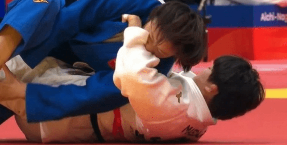 Judo Bite Causes Disqualification
