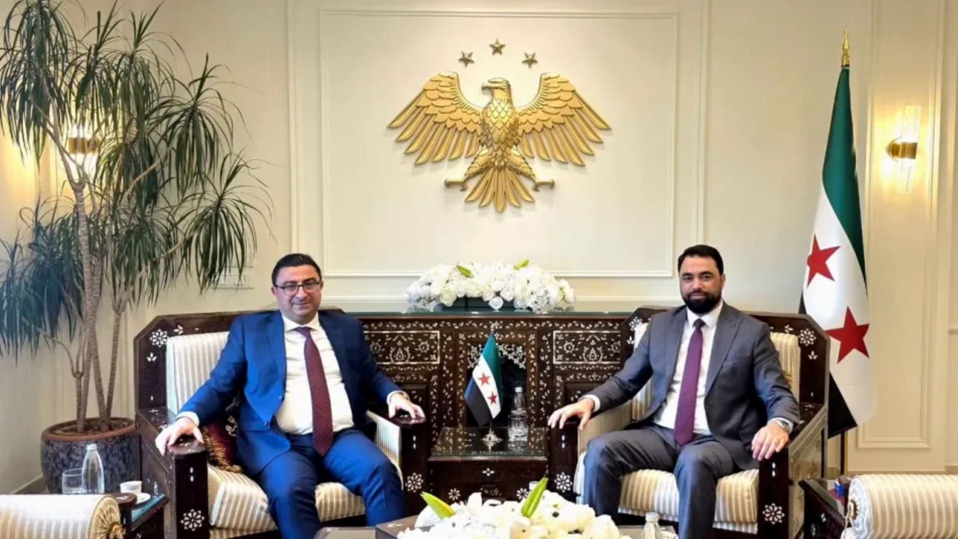 Al-Hajj and Al-Hzaa Discuss Syria-Lebanon Legal Ties